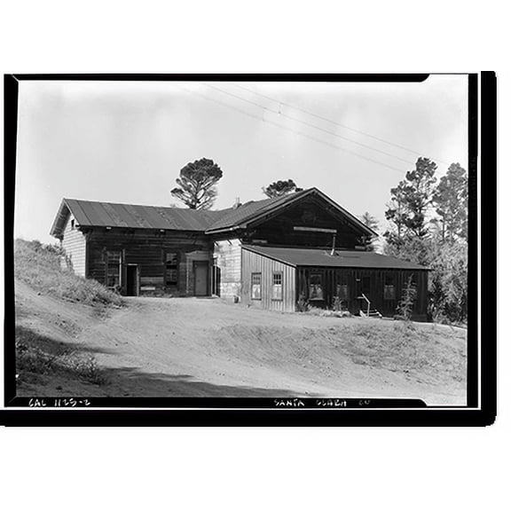 Historic Print, Mine Hill School, New Almaden Quicksilver Mine County Park, New Almaden, Santa Clara County, CA - 2, 16" x 20"