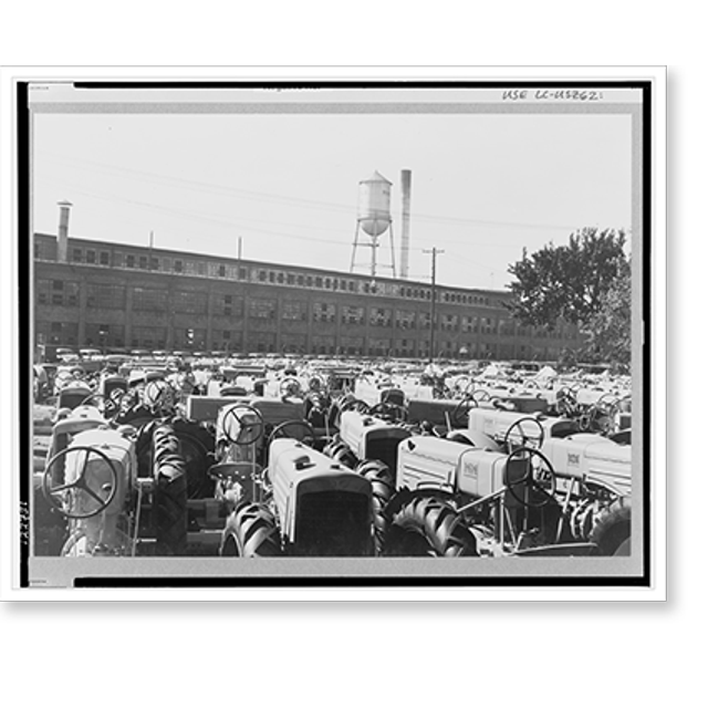 Historic Print, MinneapolisMoline Company, manufacturors of tractors