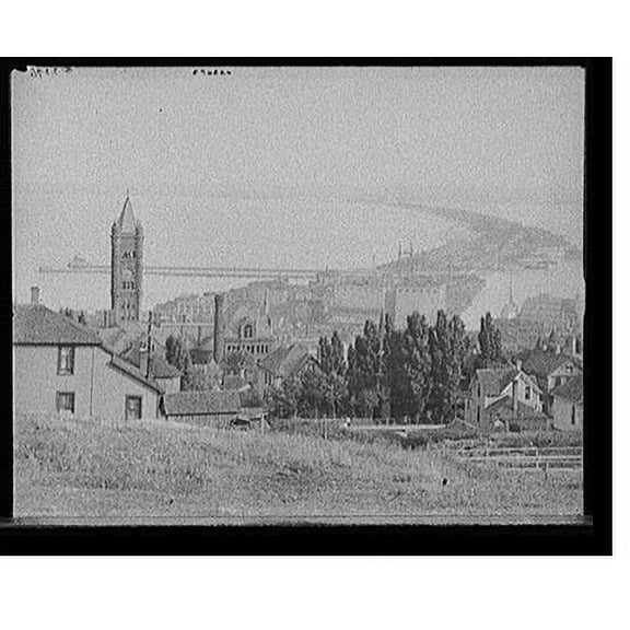 Historic Print, [Minnesota Point, Duluth, Minn.], 16" x 20"