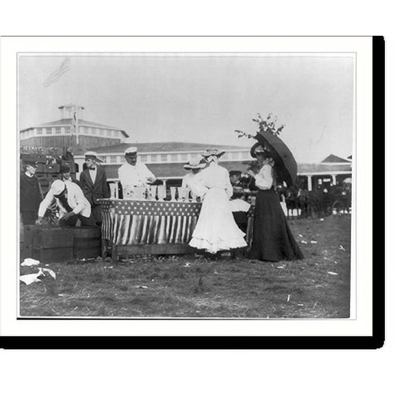Historic Print, [Minnesota State Fair: refreshment stand], 16" x 20"