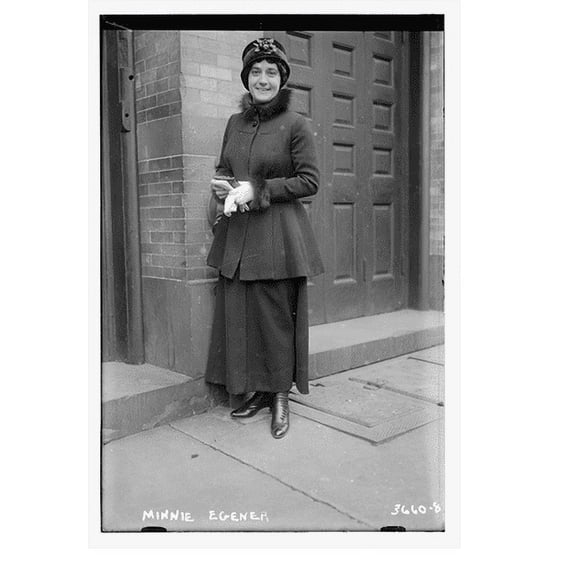Historic Print, Minnie Egener, 18" x 24"
