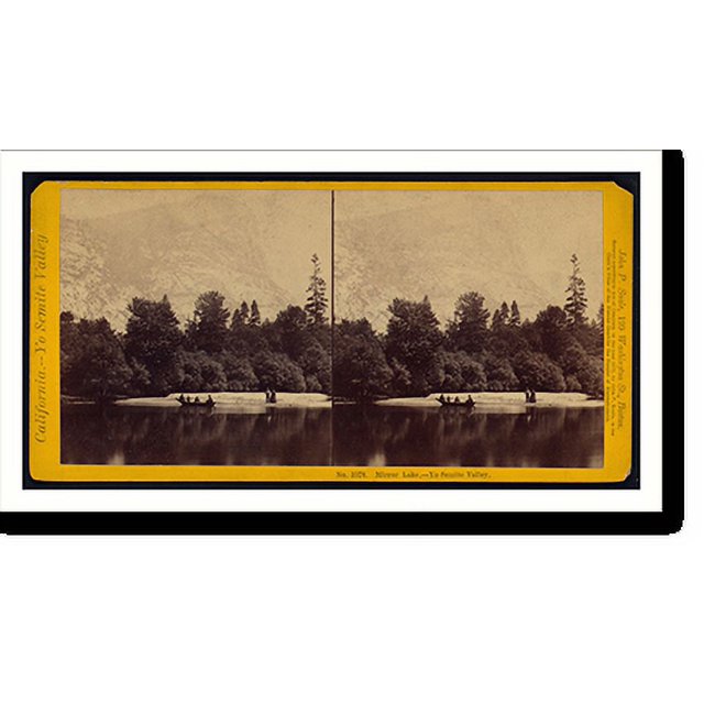 Historic Print, Mirror Lake Yo Semite Valley 4, 16" x 20"