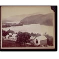 Historic Print, Mirror Lake and Lake Placid, Adirondack Mts., 16" x 20