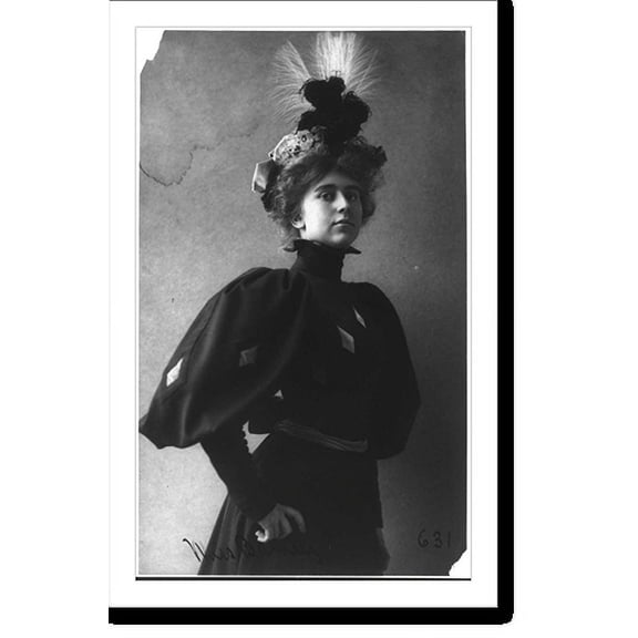 Historic Print, Miss Barney, 16" x 20"