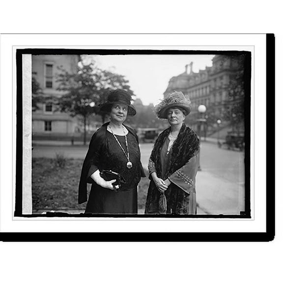 Historic Print, Miss Belle Sherwin & Mrs. Maud Wood Park, 5/13/24, 18" x 24"