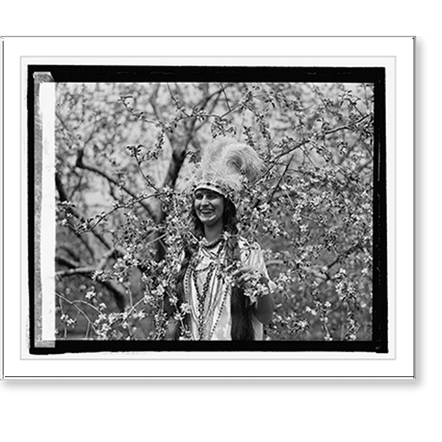 Historic Print, Miss Eleanor Chiles at Winchester, Va., 4/25/25, 16" x