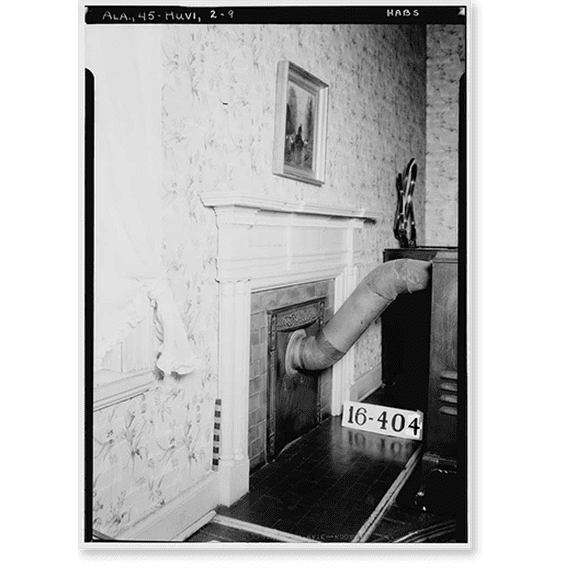Historic Print, Miss Howard Weeden House, 300 Gates Avenue, Huntsville, Madison County, AL - 7, 18" x 24"