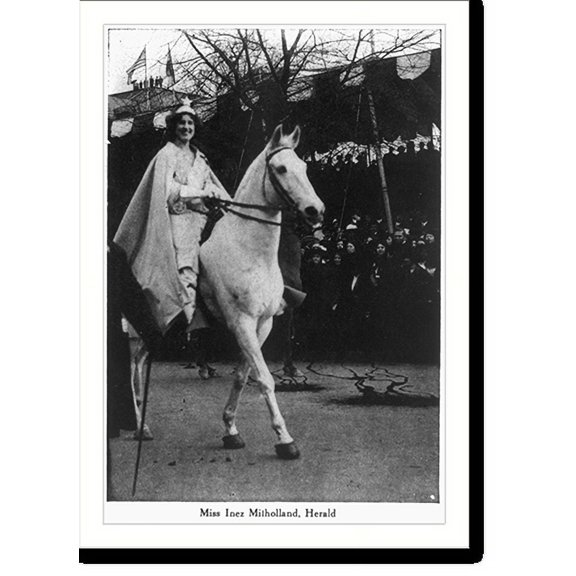 Historic Print, Miss Inez Milholland, 16" x 20"