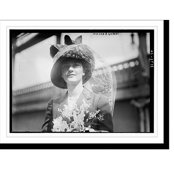 Historic Print, Miss Lila B. Gilbert, 16" x 20"