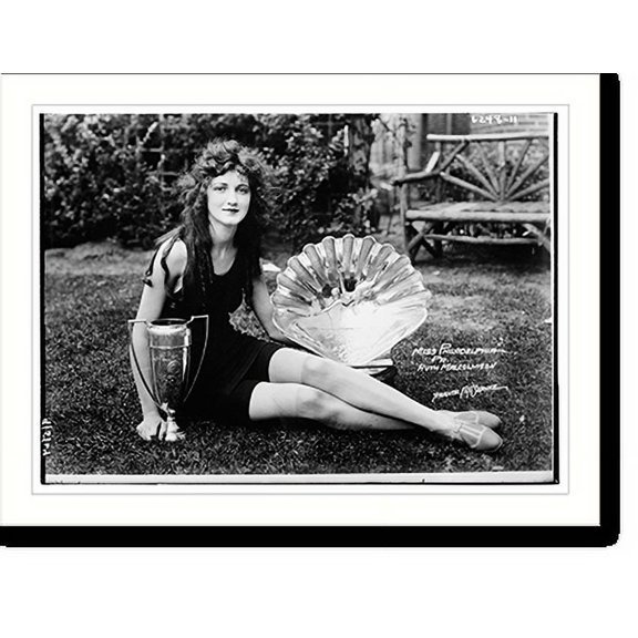 Historic Print, Miss Phila. . Ruth Malcolmson, 16" x 20"