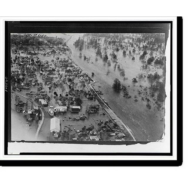 Historic Print, Miss. River, New Madrid, Mo. 4, 16" x 20"