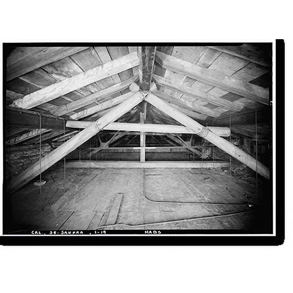 Historic Print, Mission San Francisco de Asis, Mission & Sixteenth Streets, San Francisco, San Francisco County, CA - 28, 18" x 24"