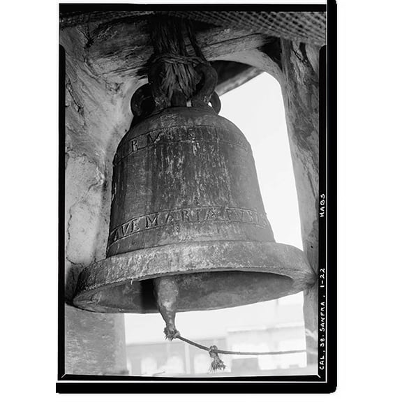 Historic Print, Mission San Francisco de Asis, Mission & Sixteenth Streets, San Francisco, San Francisco County, CA - 31, 16" x 20"