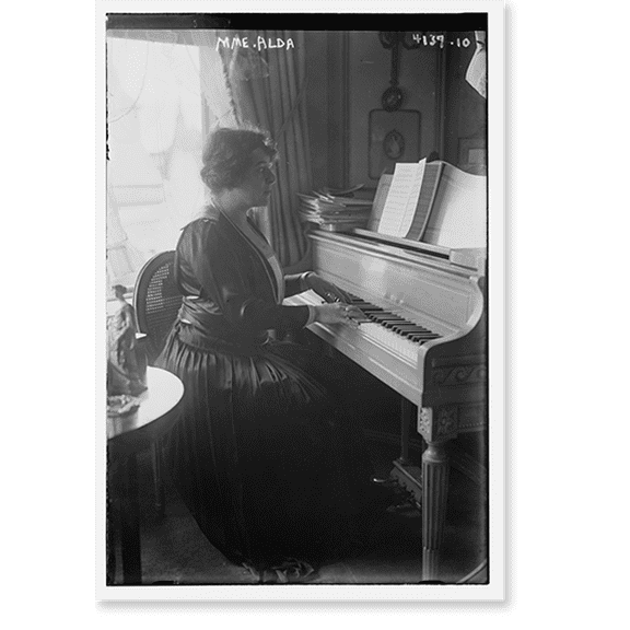 Historic Print, Mme. Alda - 3, 16" x 20"