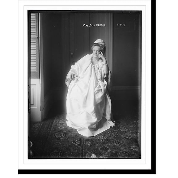 Historic Print, Mme. Diss-DeBarr, 18" x 24"