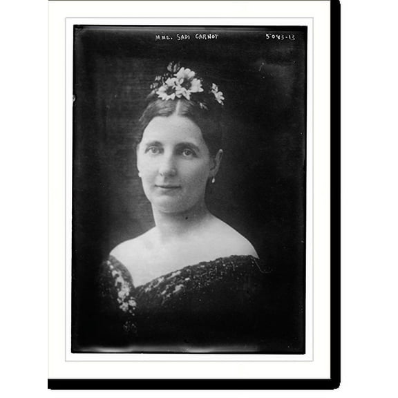 Historic Print, Mme. Sadi Carnot, 16" x 20"