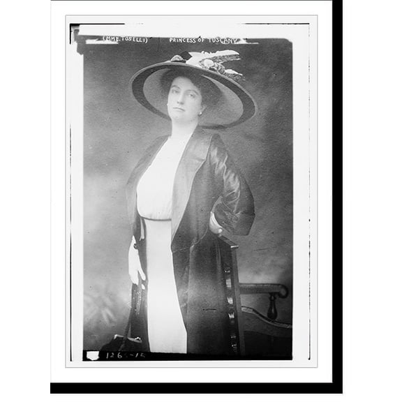 Historic Print, Mme. Toselli (Princess of Tuscany), 16" x 20"