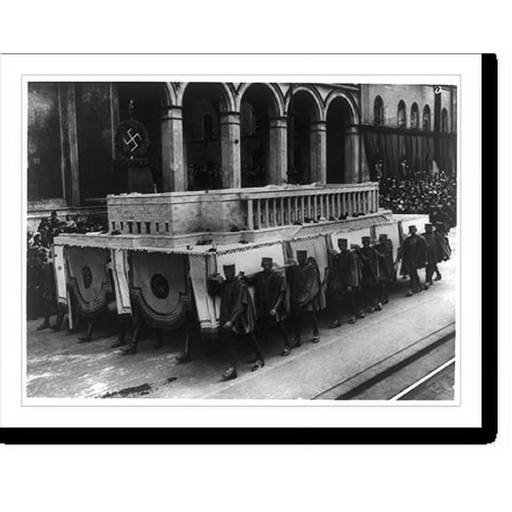 Historic Print, Model 1:20 am Tag d. dt. Kunst, 18" x 24"