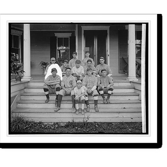 Historic Print, Modock baseball team, 16" x 20"