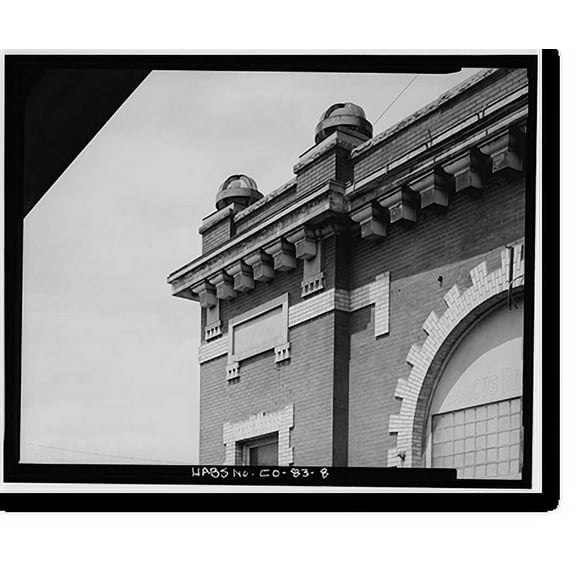 Historic Print, Moffat Station, 2101 Fifteenth Street, Denver, Denver County, CO - 8, 16" x 20"
