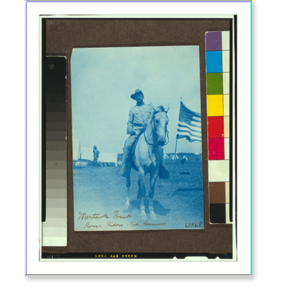 Historic Print, Montauk Point, Rough Riders, Col. Roosevelt - 2, 16" x 20"