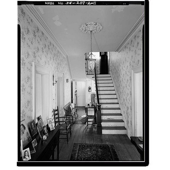 Historic Print, Monterey, Main House, State Road 423, East of Route 13, McDonough vicinity, New Castle County, DE - 11, 16" x 20"