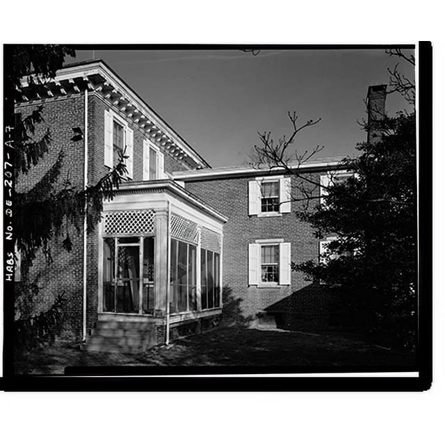 Historic Print, Monterey, Main House, State Road 423, East of Route 13