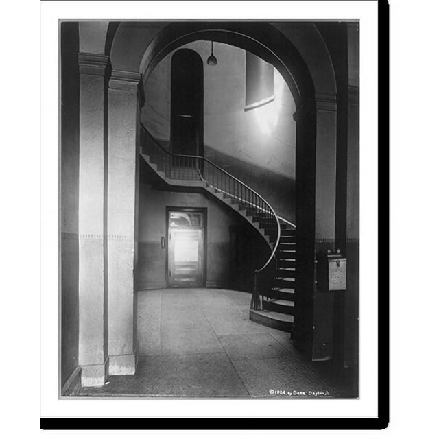 Historic Print, Montgomery County Court House, Dayton, Ohio, 16" x 20