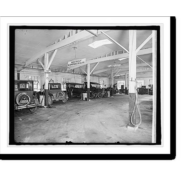Historic Print, Montgomery County Motor Co., Rockville, Md., 16" x 20"