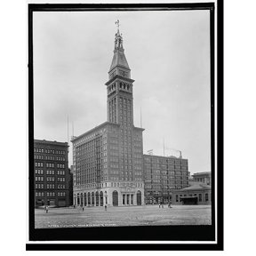 Historic Print, Montgomery Ward & Co. building, Chicago, 16" x 20"
