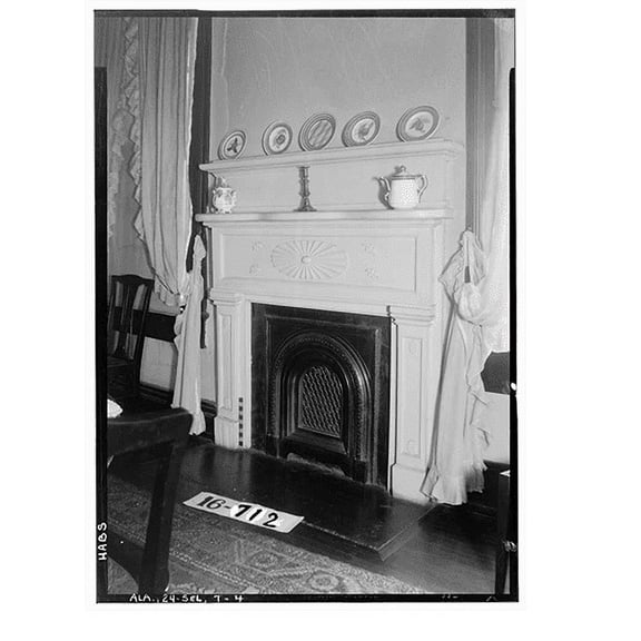Historic Print, Morgan-Agee House, 719 Tremont Street, Selma, Dallas County, AL - 4, 18" x 24"