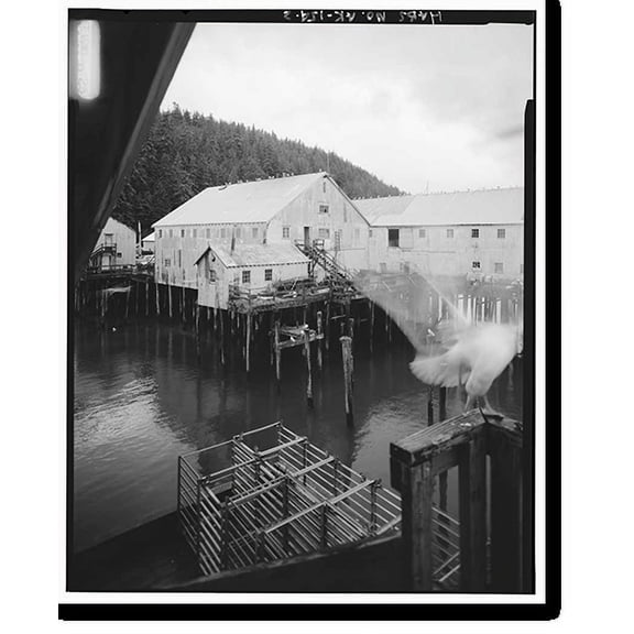 Historic Print, Morpac Cannery, Ocean Dock Road, Cordova, Valdez-Cordova Census Area, AK - 2, 18" x 24"