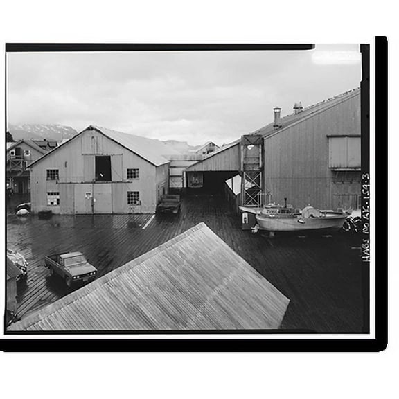 Historic Print, Morpac Cannery, Ocean Dock Road, Cordova, Valdez-Cordova Census Area, AK - 3, 18" x 24"