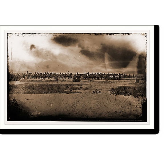 Historic Print, Morris Island South Carolina. Unidentified artillery unit - 2, 18" x 24"