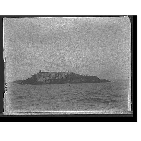 Historic Print, Morro, San Juan, Puerto Rico, EL, 16" x 20"