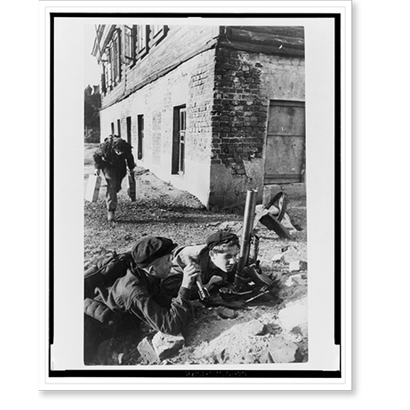 Historic Print, Moscow . conscripts.Georgii Zel'ma., 18" x 24"