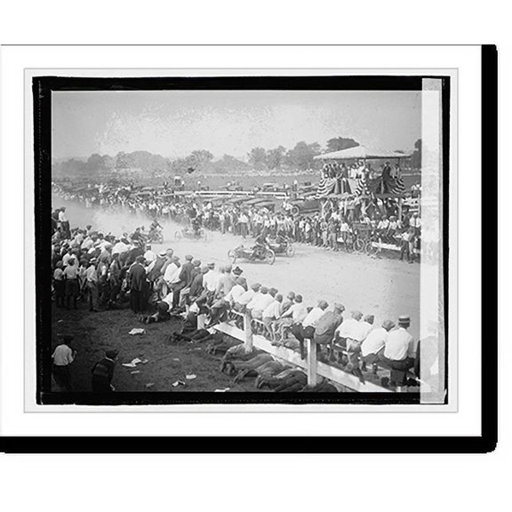 Historic Print, Motorcycle races, 9/5/22, 16" x 20"