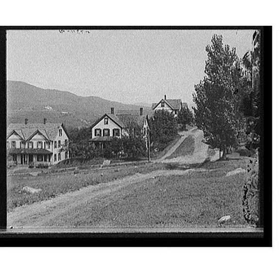 Historic Print, [Mount Greylock from Adams, Mass.], 18" x 24"