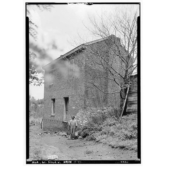 Historic Print, Mount Ida, County Road 11, Sylacauga, Talladega County, AL - 15, 16" x 20"