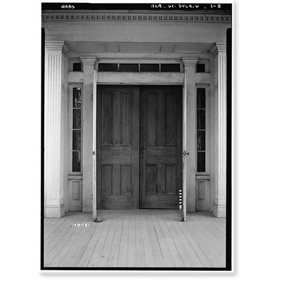 Historic Print, Mountain Spring, State Road 21, Sylacauga vicinity, Talladega County, AL - 5, 16" x 20"