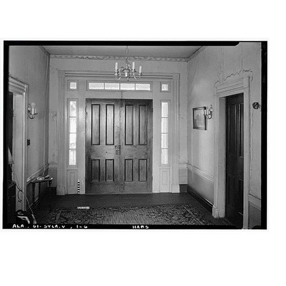Historic Print, Mountain Spring, State Road 21, Sylacauga vicinity, Talladega County, AL - 6, 18" x 24"