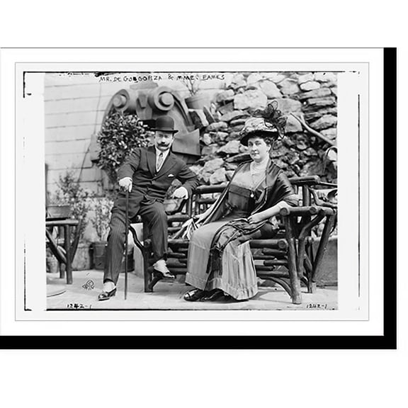 Historic Print, Mr. De Gogorza & Mrs. Eames, 18" x 24"