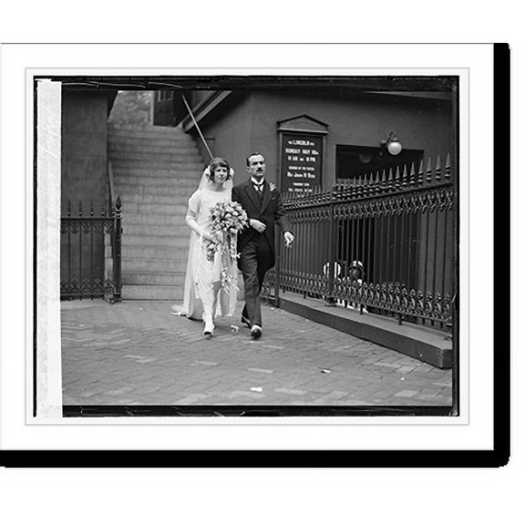 Historic Print, Mr. & Mrs. Chas. Bruggmann, 5/14/24, 16" x 20"