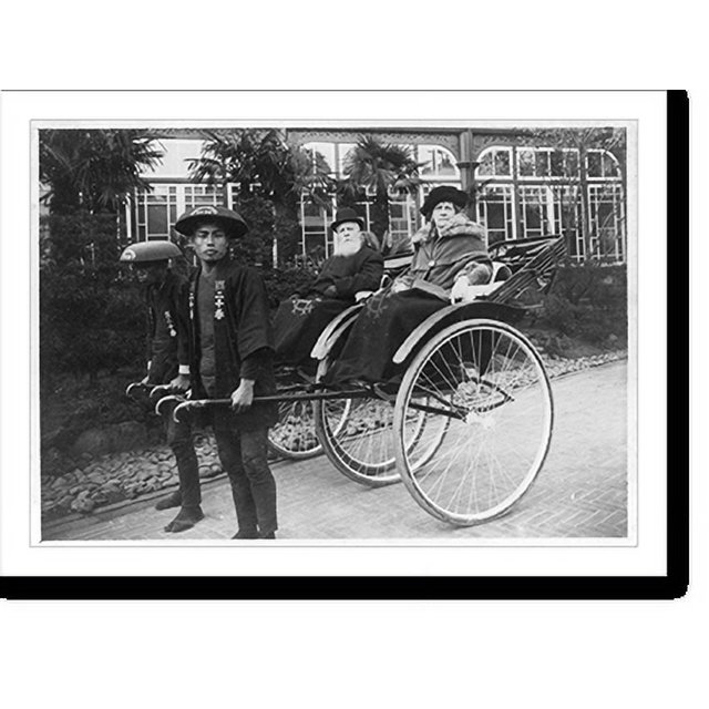 Historic Print, Mr. and Mrs. James Bowron of Birmingham, Alabama, in