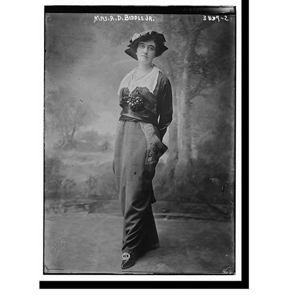 Historic Print, Mrs. A.D. Biddle Jr., 16" x 20"