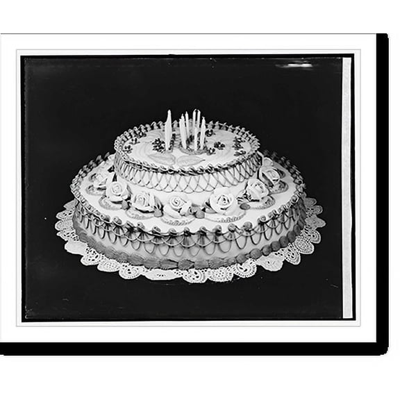 Historic Print, Mrs. Arme cake, 18" x 24"