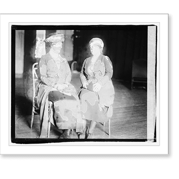 Historic Print, Mrs. Arthur Liverman, Mrs. Antoinette Funk, 2/20/20, 16" x 20"