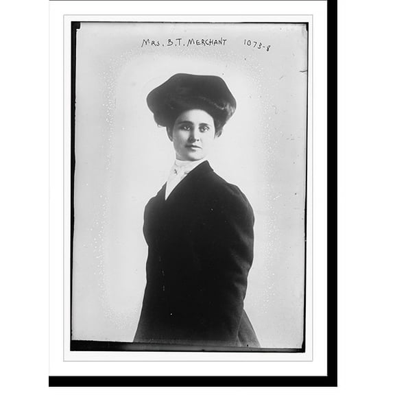 Historic Print, Mrs. B.T. Merchant, 16" x 20"