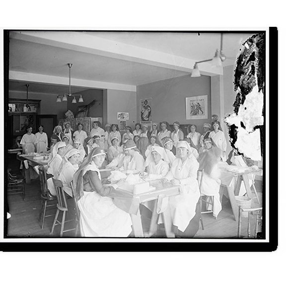 Historic Print, Mrs. Blair's surgical dressing room, 18" x 24"