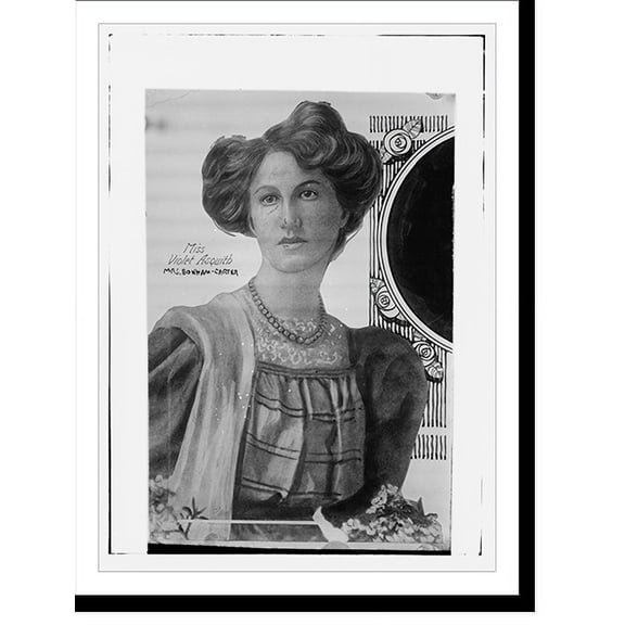Historic Print, Mrs. Bonham-Carter (Violet Asquith), 16" x 20"